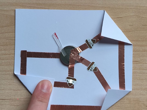 This is a Scheme of the complex circuit (White Light ON)