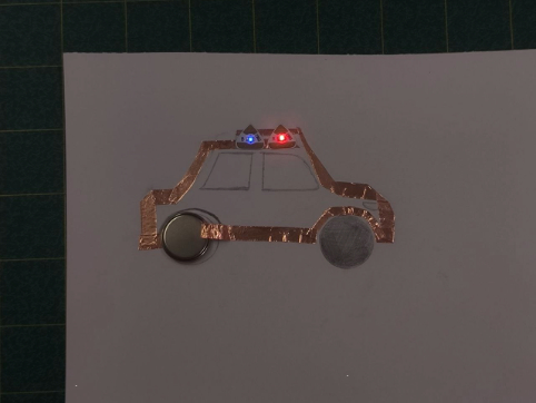 This is a car circuit (Light ON)