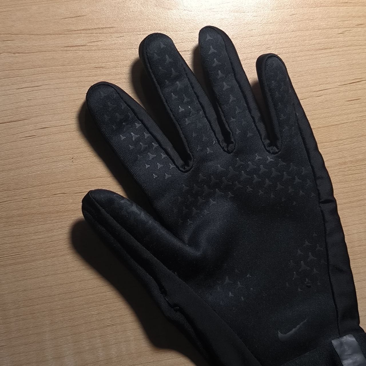 A black glove is shown—this suggests you may have been testing conductivity or planning to embed copper into the glove fingers. It reflects an experiment toward creating a wearable controller or touch-sensitive glove.